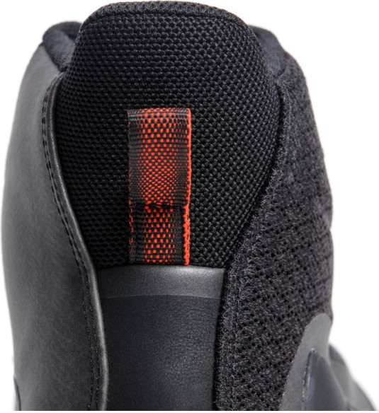 Ghete Moto Atipica Air 2 Black/Red-Fluo 23