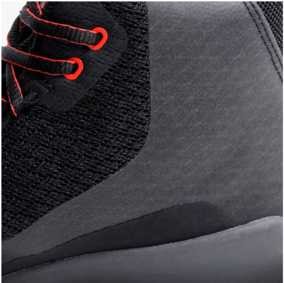 Ghete Moto Atipica Air 2 Black/Red-Fluo 23