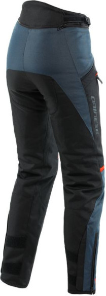 Pantaloni Moto Textili Dama Tempest 3 D-Dry Ebony/Black/Lava-Red 23