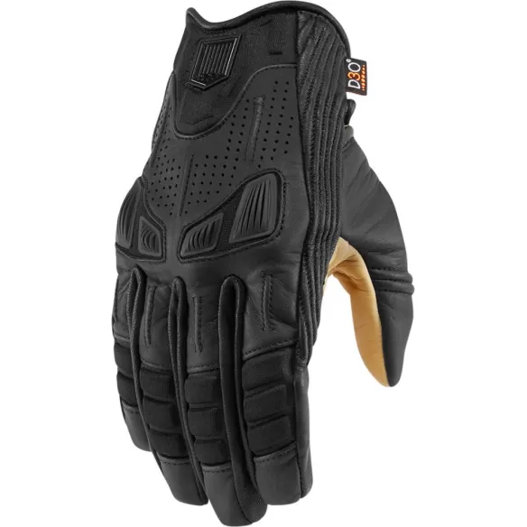 Manusi Moto Piele Axys Black