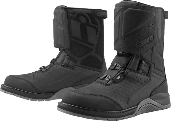 Cizme Moto Touring Adventure Waterproof Alcan Black