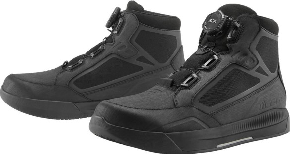 Ghete Moto Waterproof Patrol 3 Black