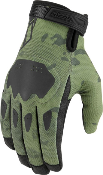 Manusi Moto Textile Hooligan Green Camo