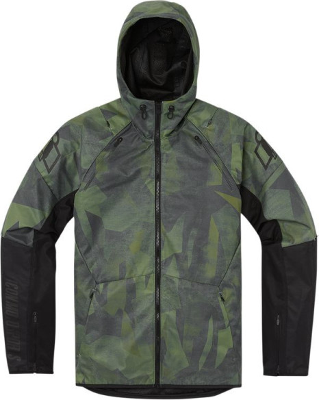 Geaca Moto Textila Airform Battlescar Green
