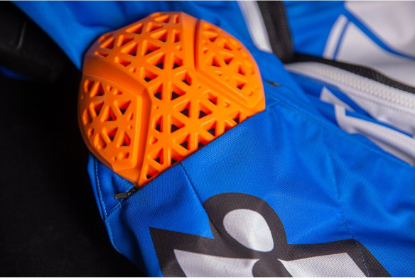 Geaca Moto Textila Airform Retro Blue