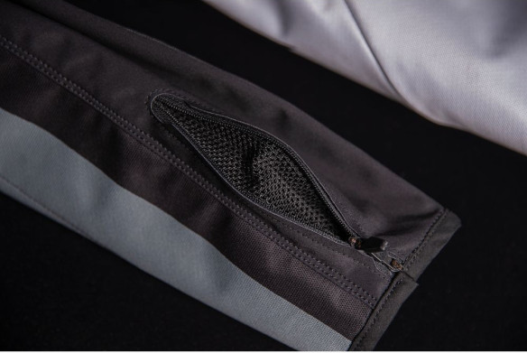 Geaca Moto Textila Airform Retro Grey
