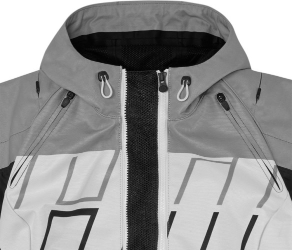 Geaca Moto Textila Airform Retro Grey