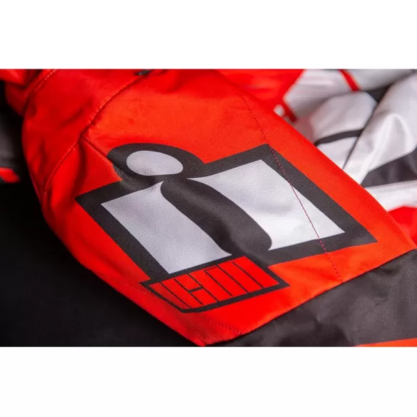 Geaca Moto Textila Airform Retro Red
