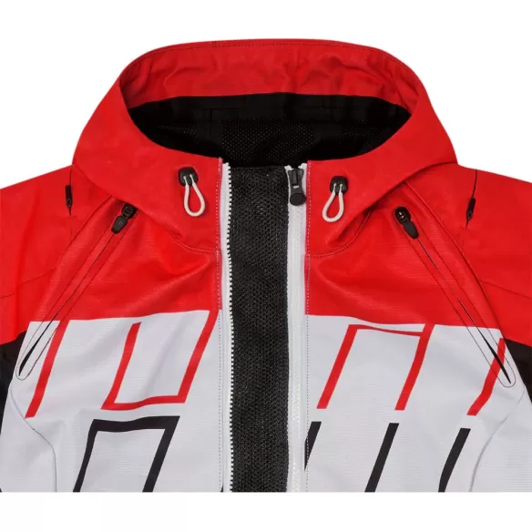 Geaca Moto Textila Airform Retro Red