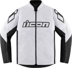 Geaca Moto Textila Hooligan White