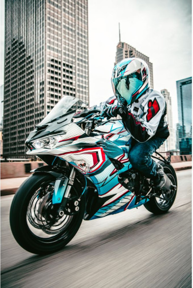 Geaca Moto Textila Hooligan U-Bolt Red