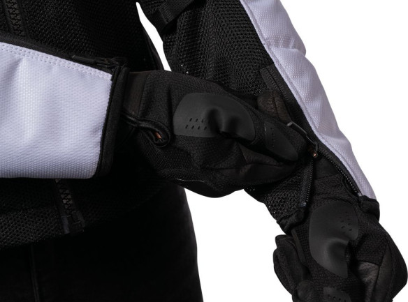 Geaca Moto Textila Mesh AF White