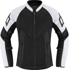 Geaca Moto Textila Dama Mesh AF White