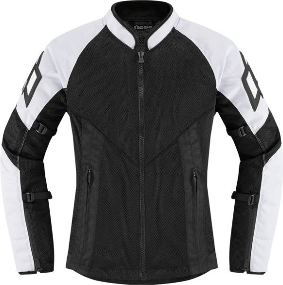 Geaca Moto Textila Dama Mesh AF White