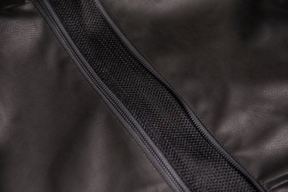 Geaca Moto Piele SynthHawk Black