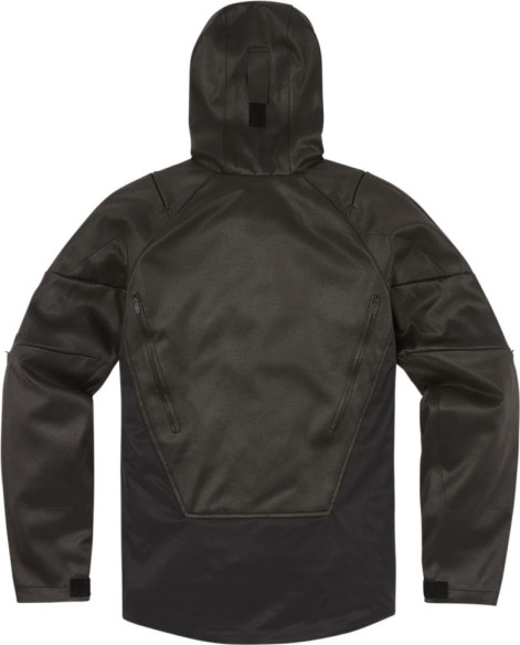 Geaca Moto Piele SynthHawk Black