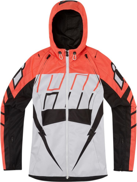 Geaca Moto Textila Dama Airform Retro Coral