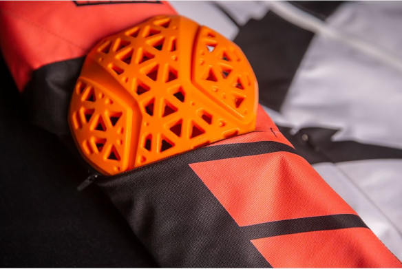 Geaca Moto Textila Dama Airform Retro Coral