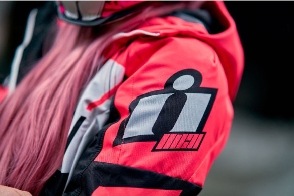 Geaca Moto Textila Dama Airform Retro Coral