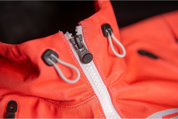 Geaca Moto Textila Dama Airform Retro Coral