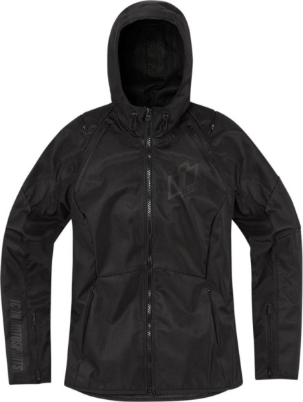 Geaca Moto Textila Dama Airform Black