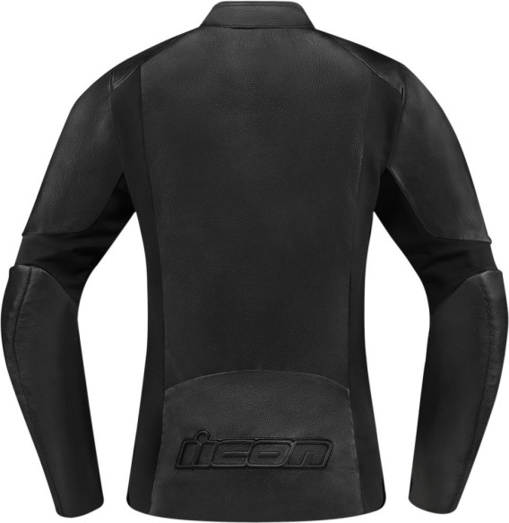 Geaca Moto Piele Dama Overlord Black