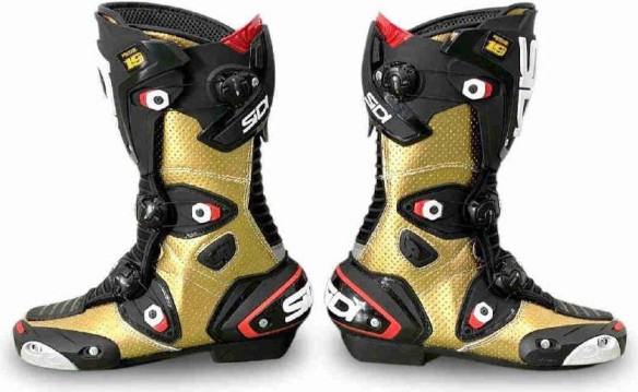 Cizme Moto Racing Mag/1 Air Bautista Limited Gold/Black