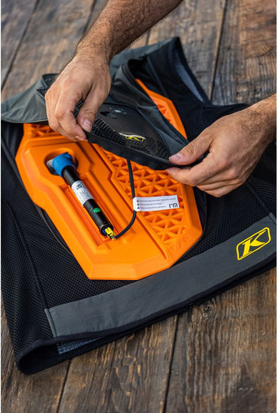 Protectie Spate D3O Level 2 Compatibile Airbag Vest Orange