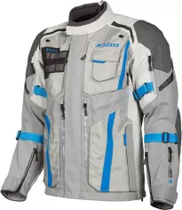 Geaca Moto Textila Badlands Pro Cool Gray/Electric Blue Lemonade