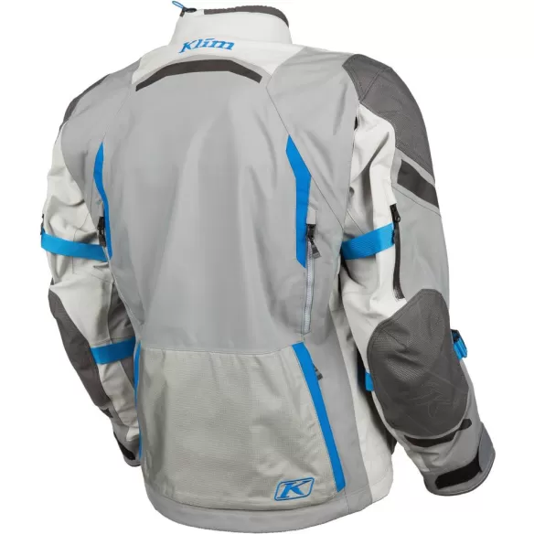 Geaca Moto Textila Badlands Pro Cool Gray/Electric Blue Lemonade