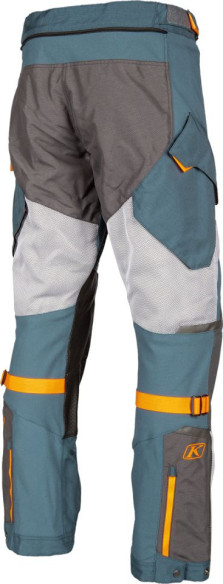 Pantaloni Moto Textil Baja S4 Petrol/Strike Orange