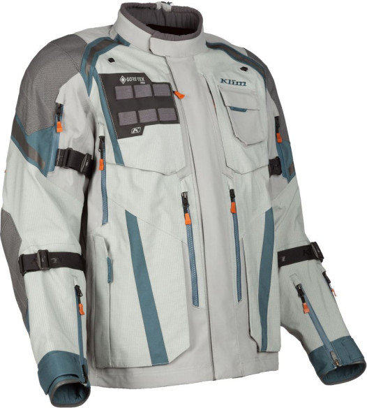 Geaca Moto Textila Badlands Pro A3 Monument Gray/Petrol