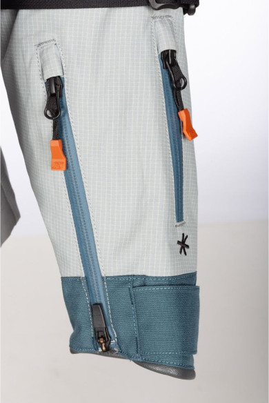 Geaca Moto Textila Badlands Pro A3 Monument Gray/Petrol