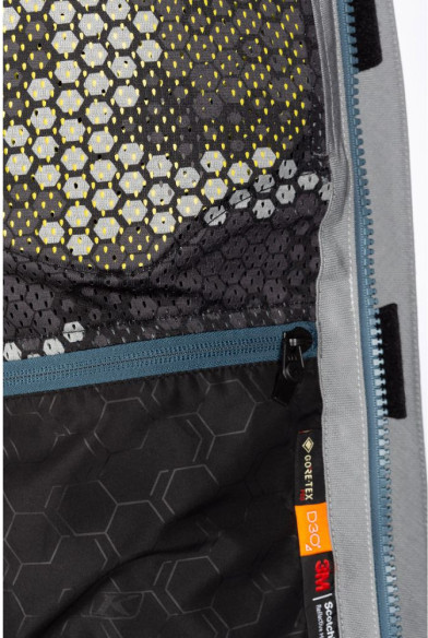 Geaca Moto Textila Badlands Pro A3 Monument Gray/Petrol