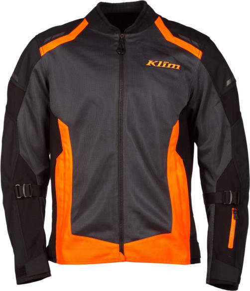 Geaca Moto Textila Induction Black/Strike Orange