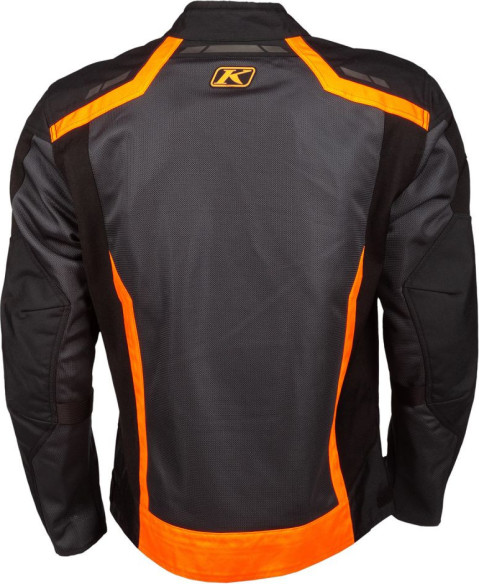 Geaca Moto Textila Induction Black/Strike Orange