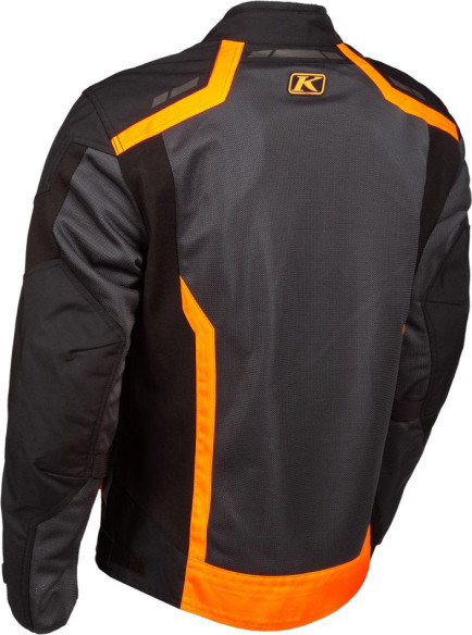 Geaca Moto Textila Induction Black/Strike Orange