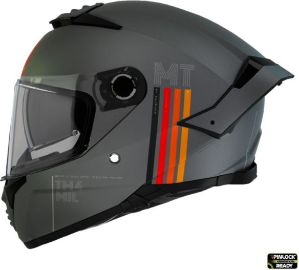 Casca Moto Full-Face Thunder 4 SV Mil C2 Gri Mat