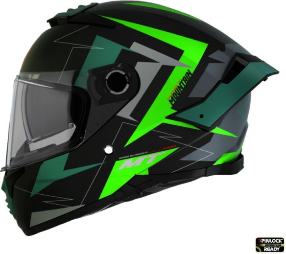 Casca Moto Full-Face Thunder 4 SV Mountain B6 Verde Mat
