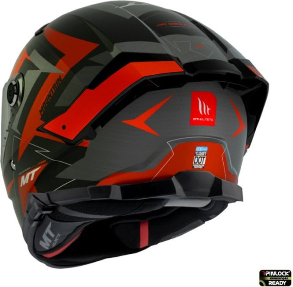 Casca Moto Full-Face Thunder 4 SV Mountain C5 Rosu Mat