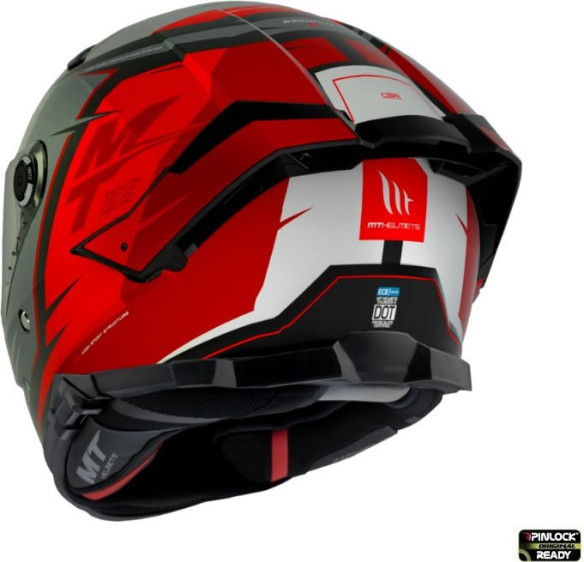 Casca Moto Full-Face Thunder 4 SV Pental B5 Rosu Mat