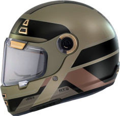 Casca Moto Full-Face Jarama 68Th C9 Auriu Mat