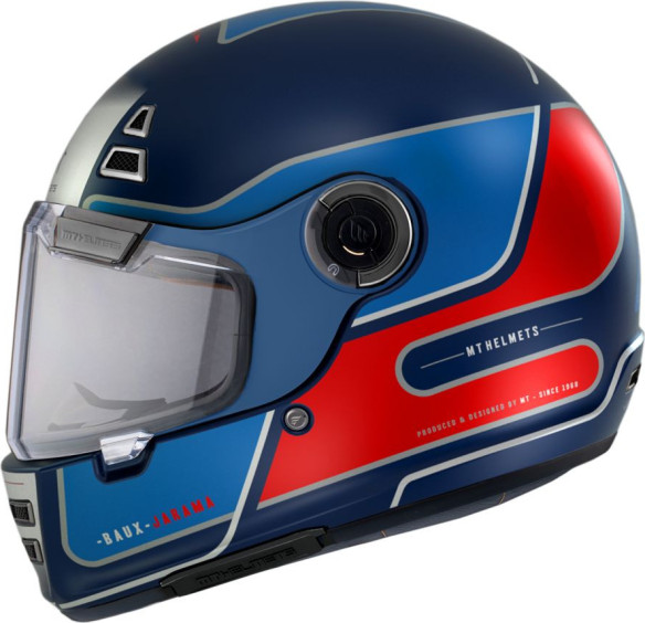 Casca Moto Full-Face Jarama Baux D7 Albastru Mat
