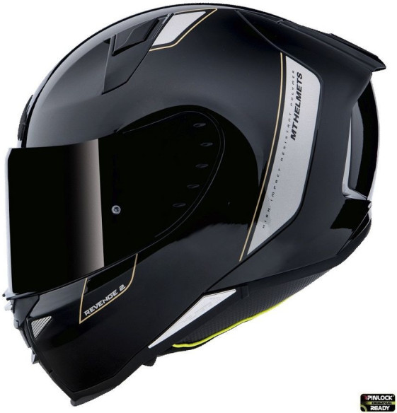 Casca Moto Full-Face Revenge 2 A11 Negru Lucios