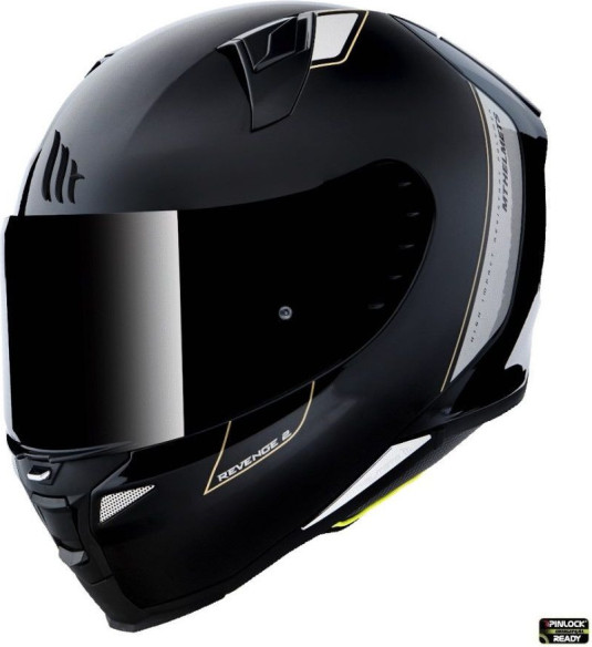 Casca Moto Full-Face Revenge 2 A11 Negru Lucios
