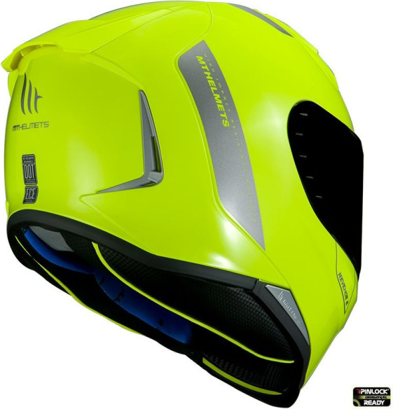 Casca Moto Full-Face Revenge 2 A3 Galben Fluor Lucios