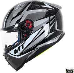 Casca Moto Full-Face Revenge 2 Kley B0 Alb/Gri Lucios