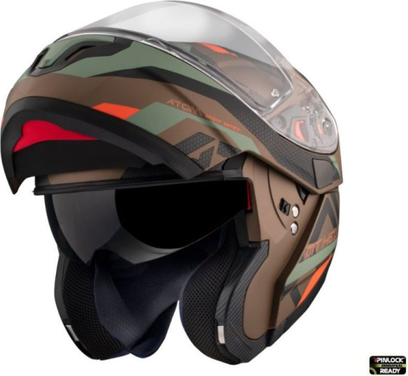 Casca Flip-Up Atom SV Skill A9 Maro Gold