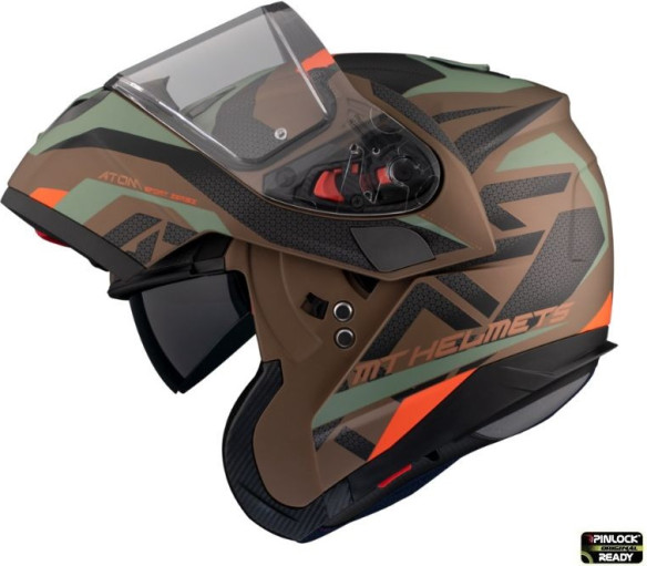 Casca Flip-Up Atom SV Skill A9 Maro Gold
