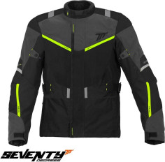Geaca Moto Textila SD-JT 83 Black/Yellow Fluo 23